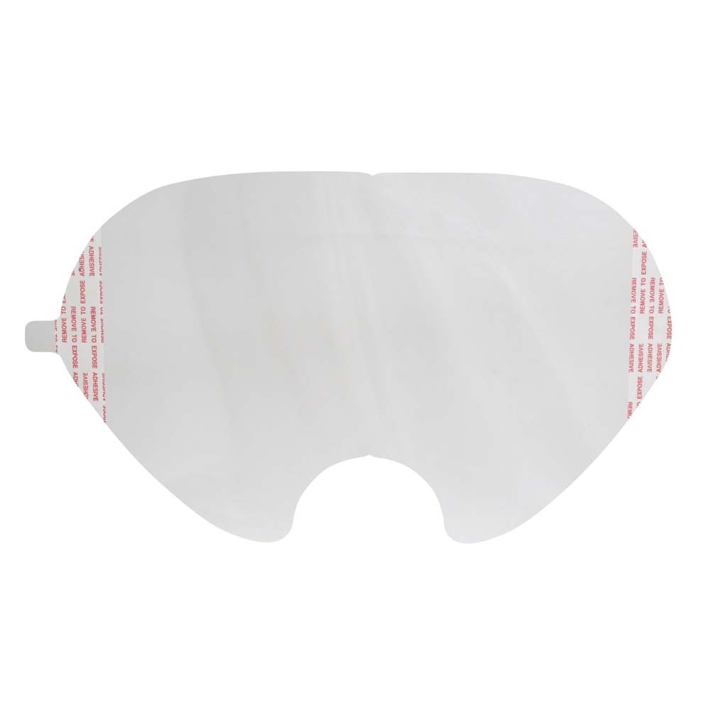 3M FF-400-15 89486 Lens Cover , Polyester Film, Protects the Lens of the Facepiece, for Ultimate FX Full Facepiece Reusable Respirators FF-401, FF-402, FF-403 (7000029958) (100 Pack)