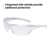 3M 11819-00000-20 Virtua AP AP Safety Glasses Clear Hard Coat Lens Clear Frame Side Shields (7000030054)  - (20Pack) - 3