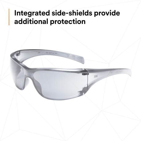 3M 11847-00000-20 Virtua AP Protective Safety Glasses, Indoor Outdoor Mirror Lens, Light Gray Frame (7000030055)  - (20Pack) - 3