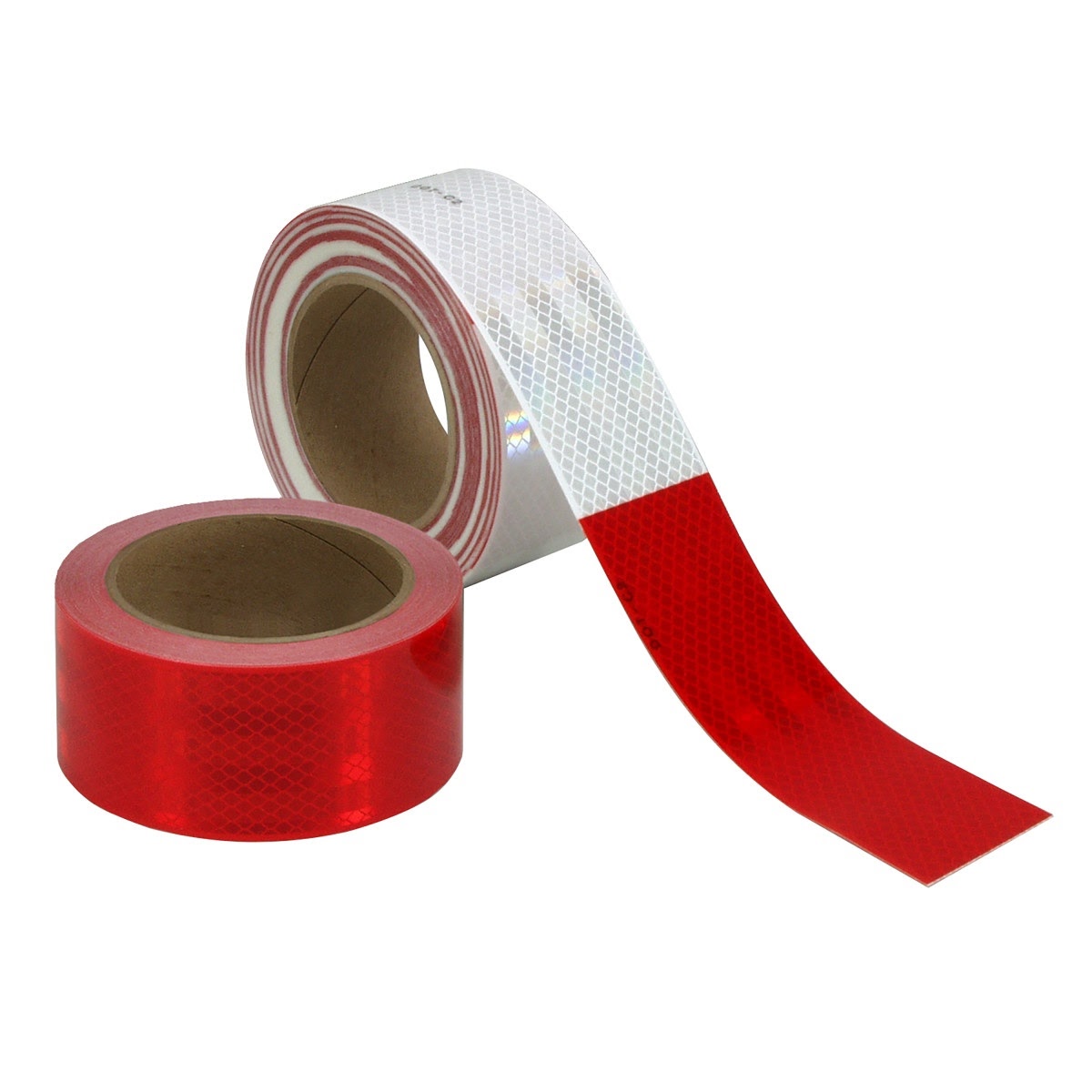 3M 983-32 Diamond Grade Conspicuity Markings, Red/White, 2 in x 18 in (7000030836) (100 Pack)