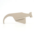 3M Scotch Filament Tape Hand Dispenser Gray Plastic for 0.5 in to 1 in Tape (H10) (7000031087)  - (6Pack)