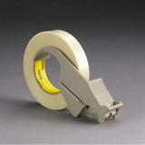 3M Scotch Filament Tape Hand Dispenser Gray Plastic for 0.5 in to 1 in Tape (H10) (7000031087)  - (6Pack) - 3