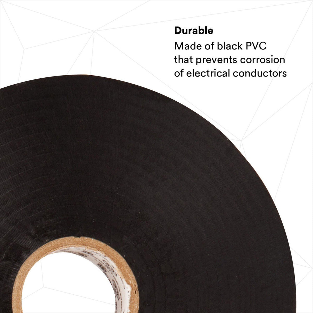 3M Scotch Vinyl Electrical Tape 22 Heavy Duty 10 mil Black 1.5 in x 36 yd (22-1.5X36YD) (7000031345)  - (12Pack) - 3