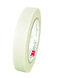 3M 69 3/4"X36YD MINI Glass Cloth Electrical Tape 69, White, 3/4 in x 36 yd (7000031350) (12 Pack)
