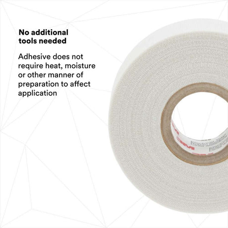 3M 69 3/4"X36YD MINI Glass Cloth Electrical Tape 69, White, 3/4 in x 36 yd (7000031350) - 6