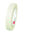 3M 69 1/2"X36YD MINI Scotch Glass Cloth Electrical Tape, Silicone Adhesive, White, 1/2 in x 36 yd (7000031352)