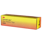 3M SDR-J ScotchCode Wire Marker Tape Refill (7000031525) (10 Pack) - 5
