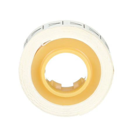 3M SDR-V Wire Marker Tape Refill Roll, Pre-printed V, White (7000031537) (10 Pack) - 3