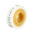 3M SDR-Z Wire Marker Tape Refill Roll, Pre-printed Z, White, 2.4 m x 5.46 mm (7000031541) (10 Pack)