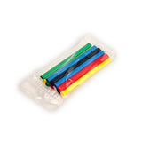 3M Heat Shrink Tubing Assortment Pack FP-301, Multi Color, 3/32 in ID, 6 in Length, 2:1 Shrink Ratio, 600V (FP0.094AS6P) (7000031556)  - (10Pack)