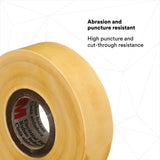 3M Scotch Varnished Cambric Tape 2510, Non-adhesive, Yellow, 3/4 in x 60 ft (2510-3/4X60FT) (7000031578)  - (20Pack) - 2