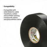 3M Scotch Vinyl Electrical Tape Super 88, Black, 3/4 in x 44 ft, Premium Grade, Rubber Resin Adhesive, PVC Backing (88-3/4X44FT) (7000031579) (10 Rolls)  - (10Pack) - 4