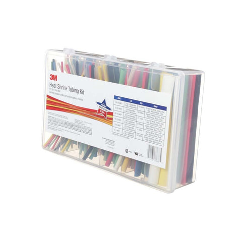 3M FPASSTAS6"K Heat Shrink Tubing FP-301-Color Assortment Kit, 1 Kit with Tubes, One Size (7000031588) - 2