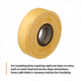 3M 7000031629 Scotch Varnished Cambric Tape 2520, Electrically Insulating, Moisture Resistant, Yellow, 8 mil, 3/4 in x 60 ft (2520-3/4X60FT) (7000031629)  - (20Pack) - 4