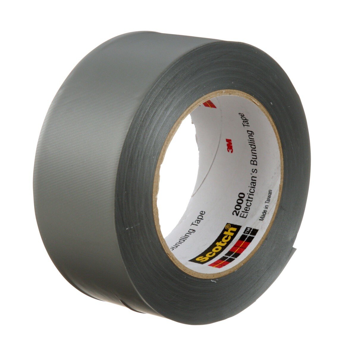 3M Scotch Electricians Duct Tape 2000, Gray, 2 in x 50 yd Roll (2000-2X50YD) (7000031684)  - (12Pack) - 10