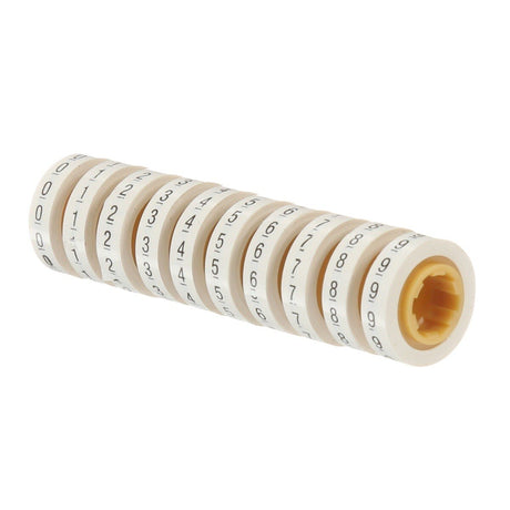 3M ScotchCode Wire Marker Tape Refill Roll, Numbers 0-9, White, 2.4 m x 5.46 mm (SDR-0-9) (7000031760)  - (10Pack)