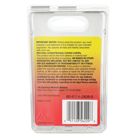 3M ScotchCode Refill Roll, Wire Marker Tape, White, 0.75 in x 1.375 in (SWD-R) (7000031766)  - (10Pack) - 3