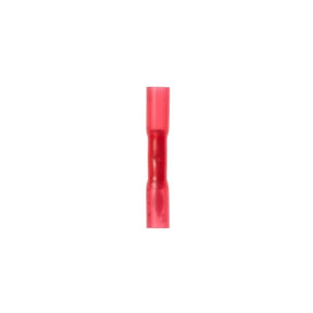3M MH18BCX Butt Connector Heatshrink Seamless, Red (7000031842) (25 Pack)