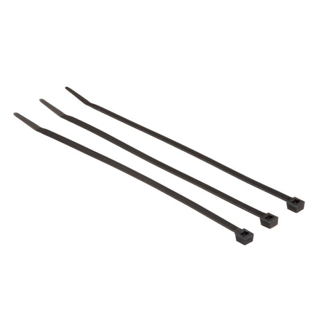 3M CT8BK50-C Cable Tie, Standard Nylon, Black, 8 in, 50 lb Tensile Strength (7000031853) (1000 Pack) - 3