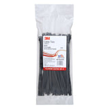 3M CT8BK50-C Cable Tie, Standard Nylon, Black, 8 in, 50 lb Tensile Strength (7000031853) (1000 Pack) - 4