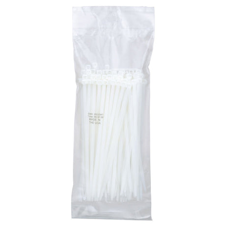 3M CT8NT50-C Standard Nylon Cable Tie Natural 8 in 50 lb Tensile (7000031855) (1000 Pack) - 4