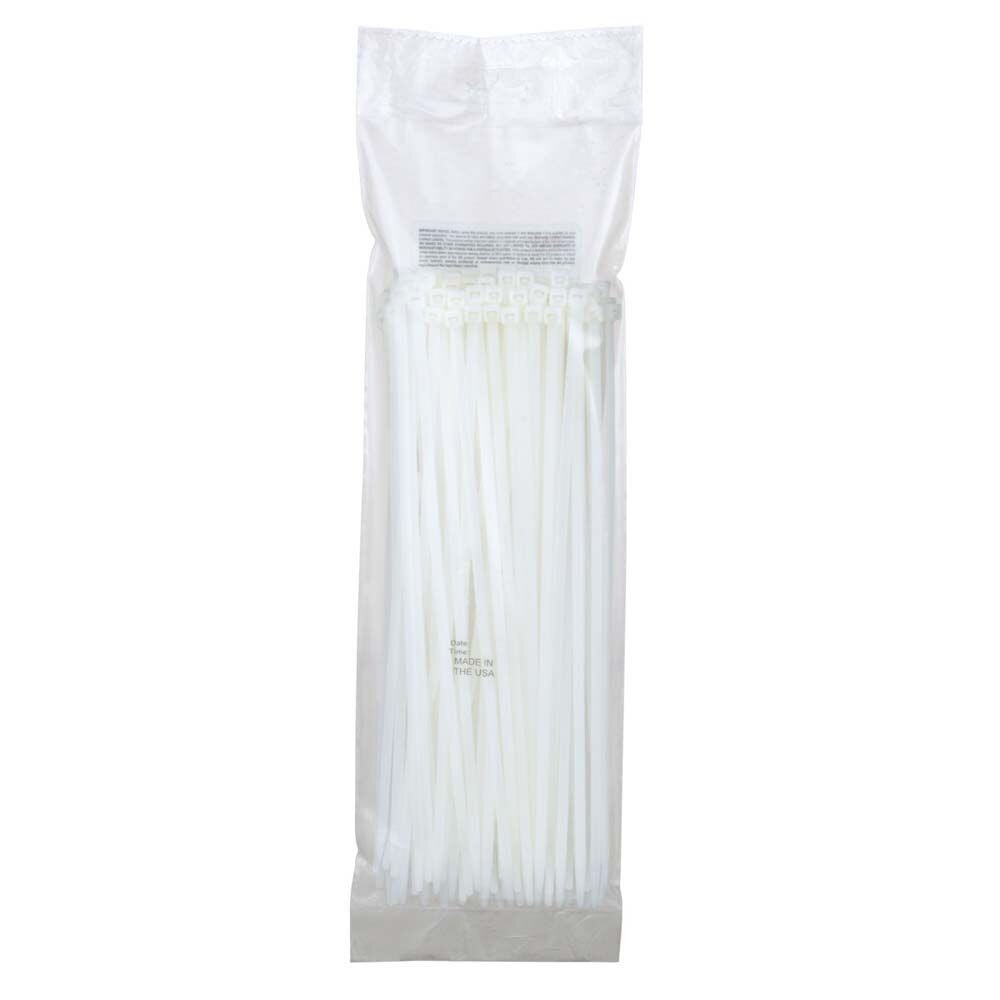 3M CT11NT50-C Cable Tie, Self-Locking, 11" 50lb Tensile Strength, (7000031856) (100 Pack) - 5