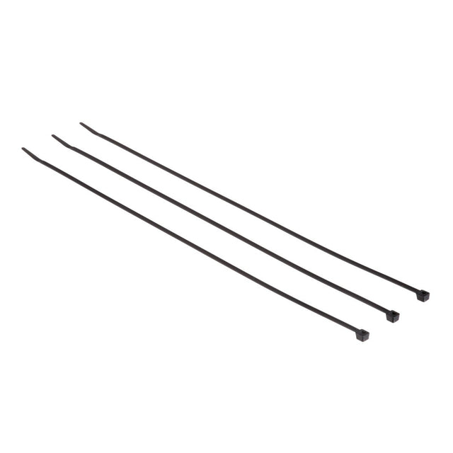 3M CT15BK50-C Cable Tie, Standard Nylon, Black, 15 in, 50 lb Tensile (7000031857) (500 Pack)