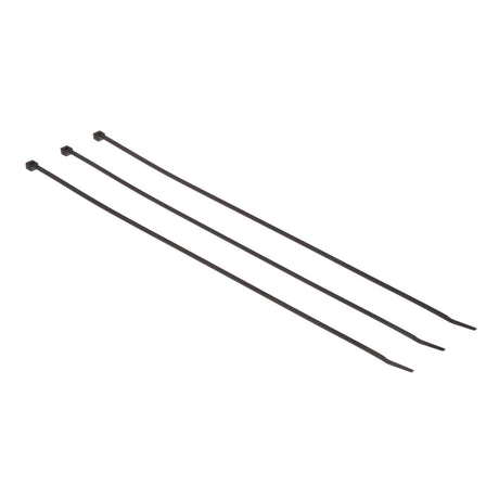 3M CT15BK50-C Cable Tie, Standard Nylon, Black, 15 in, 50 lb Tensile (7000031857) (500 Pack) - 3