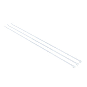 3M CT15NT50-C Standard Nylon Cable Tie, Natural, 15 in, 50 lb Tensile, Nylon 6/6 (7000031859) (500 Pack)