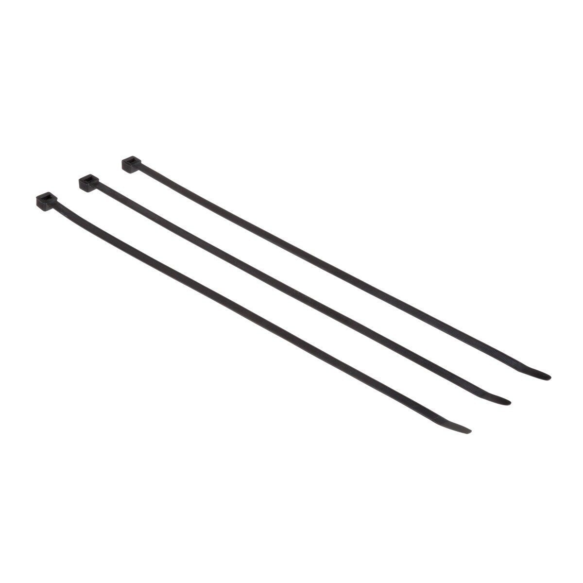 3M CT15BK120-C Black Standard Nylon Cable Tie, Self-locking, 15 in, 120 lb Tensile Strength (7000031860) (500 Pack)