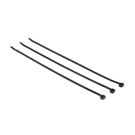 3M CT15BK120-C Black Standard Nylon Cable Tie, Self-locking, 15 in, 120 lb Tensile Strength (7000031860) (500 Pack) - 3
