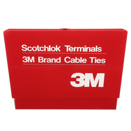3M STK-1 Durable Metal Terminal Kit with 650 Insulated Terminals, 200 Cable Ties, TH-440 Crimp Tool and STD-0-9 Tape Dispenser, Red (7000036237) - 4
