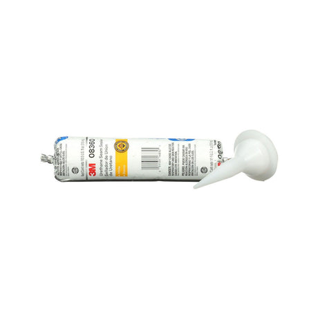 3M 08360 Urethane Seam Sealer, White, High Solids, Permanently Flexible, Moisture-Curing, 310 mL/10.5 fl oz Foil Pack (7000036353)  - (6Pack) - 2