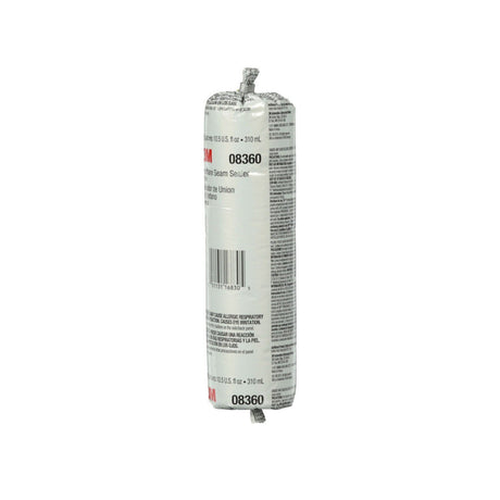 3M 08360 Urethane Seam Sealer, White, High Solids, Permanently Flexible, Moisture-Curing, 310 mL/10.5 fl oz Foil Pack (7000036353)  - (6Pack) - 3