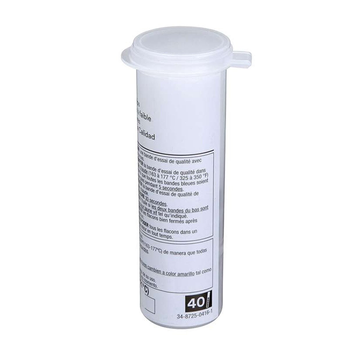 3M Low Range Oil Quality Test Strips, 40 Strips/Bottle, 5/16 in Width (7000038381) (160 Pack) - 4