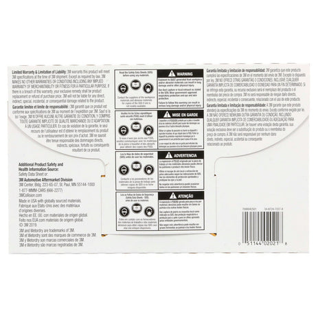 3M 401Q 02021 Abrasive Sheet, 1000 Grit, 5 1/2 in x 9 in (7000042501) (250 Pack) - 8