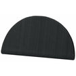 3M Hookit Half Round Pad 05792, Medium Density Foam, Black, 6 in (5792) (7000042724)  - (20Pack)