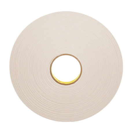3M 4492W Double Coated Polyethylene Foam Tape, White, 3/4 in x 72 yd, 31 mil (7000042790) (12 Pack) - 2