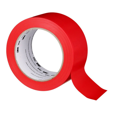 3M 764 General Purpose Vinyl Tape, Red, 2 in x 36 yd (7000042793)  - (24Pack) - 2