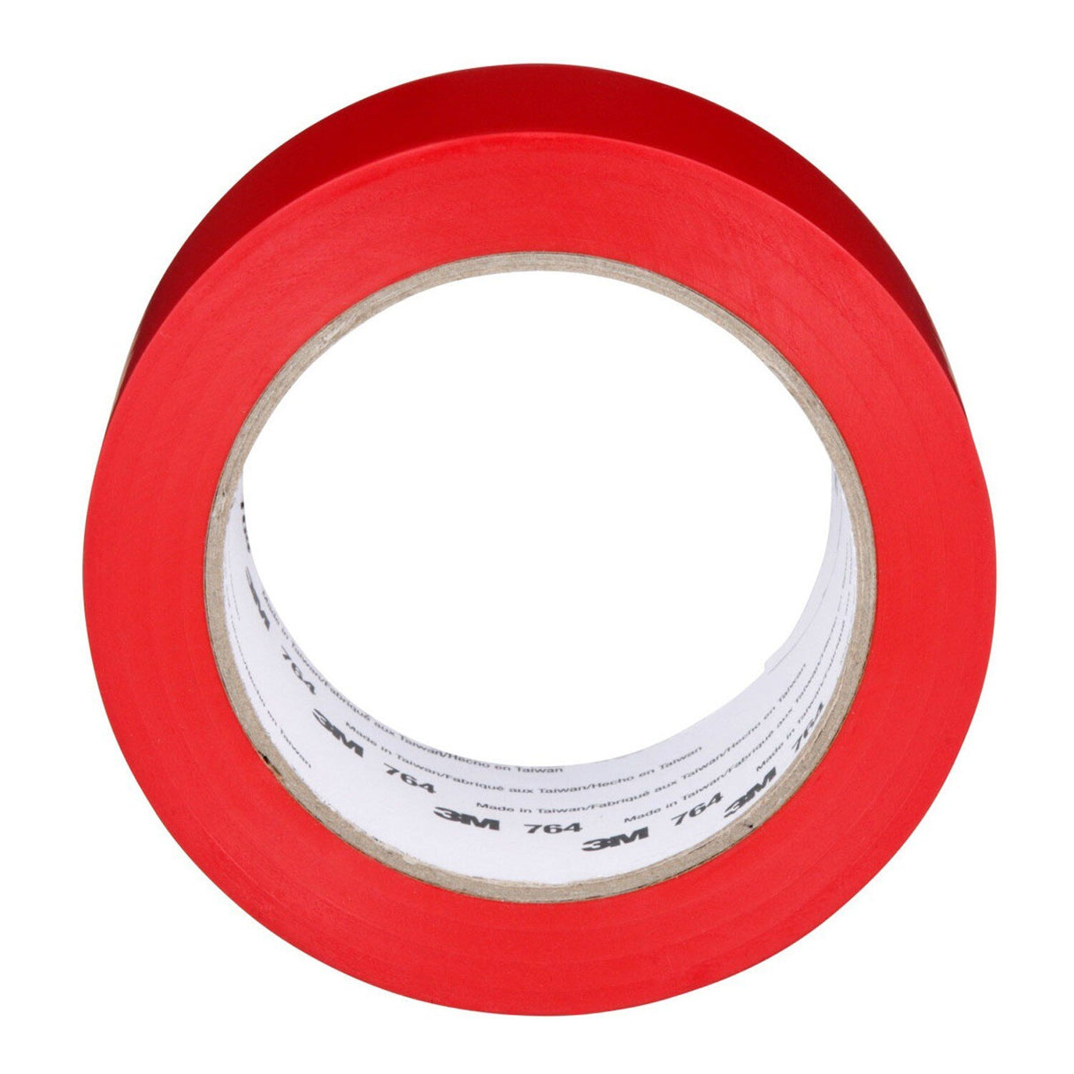 3M 764 General Purpose Vinyl Tape, Red, 2 in x 36 yd (7000042793)  - (24Pack) - 3