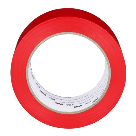 3M 764 General Purpose Vinyl Tape, Red, 2 in x 36 yd (7000042793)  - (24Pack) - 3