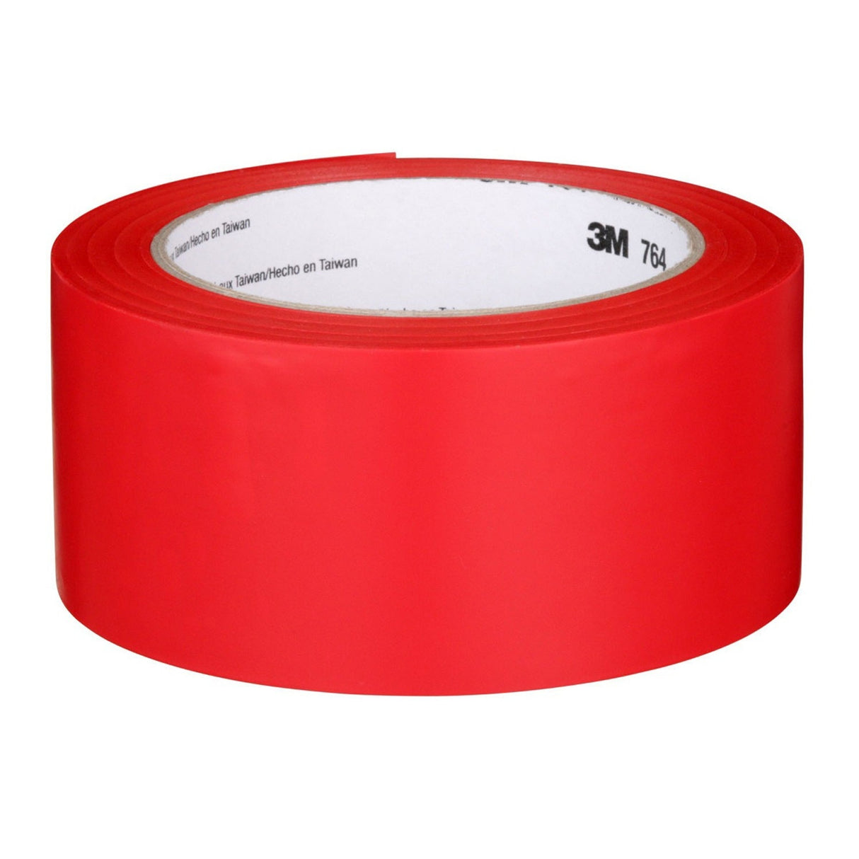 3M 764 General Purpose Vinyl Tape, Red, 2 in x 36 yd (7000042793)  - (24Pack) - 5