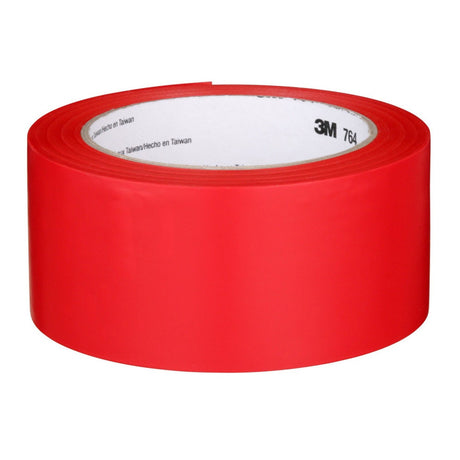 3M 764 General Purpose Vinyl Tape, Red, 2 in x 36 yd (7000042793)  - (24Pack) - 5