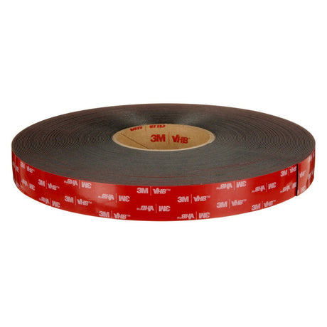 3M 5952 VHB Acrylic Foam Tape, Double-Sided, Black, 1 in x 36 yd, 45 mil (7000042794) - 2