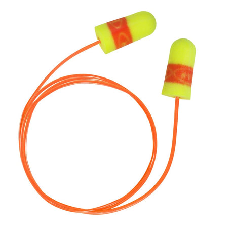 3M 391-1254 E-A-R Earplugs One Touch Refill Bottle, Foam, Uncorded, NRR 33, Yellow/Red (7000042881) (500 Pair)  - (4Pack) - 2