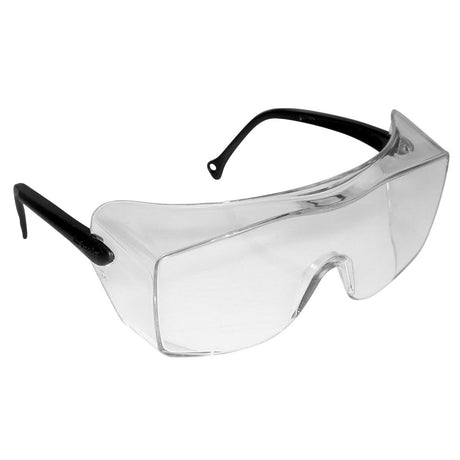 3M 12163-00000-20 OX Protective Eyewear, Clear AF Lens, Black Secure Grip Temple (7000042891)  - (20Pack)
