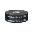 3M 51P-4X100FT Vinyl Corrosion Protection Tape 51, Printed, Black, 4 in x 100 ft (7000043017) (4 Pack)