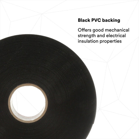 3M 51P-4X100FT Vinyl Corrosion Protection Tape 51, Printed, Black, 4 in x 100 ft (7000043017) (4 Pack) - 4