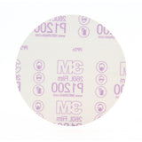 3M 260L 01318 Stikit Finishing Film Abrasive Disc, PSA, Aluminum Oxide, P1200, White, 6 in (7000044716) (400 Pack) - 3
