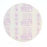 3M 260L 01319 Stikit Finishing Film Abrasive Disc, PSA, Aluminum Oxide, White, 6 in, P1000 (7000044717) (400 Pack)